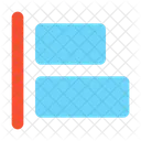 Horizontal Align Left  Icon