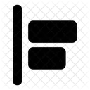 Horizontal Align Left Icon