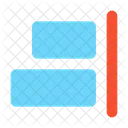 Horizontal Align Right  Icon