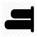 Horizontal Align Right Object Icon