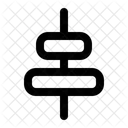 Horizontal Alignment Align Alignment Icon