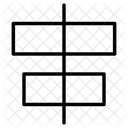 Horizontal Alignment  Icon