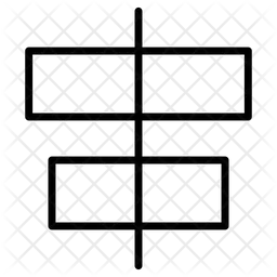 Horizontal Alignment  Icon