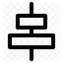 Align Center Horizontal Icon