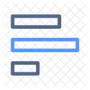 Graph Horizontal Chart Icon