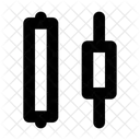 Horizontal Distribute Center  Icon