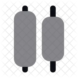 Horizontal Distribute Center  Icon