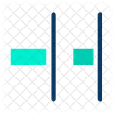 Horizontal Distribute Right Align  Icon