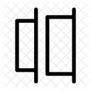 Horizontal Distribute Right Distribute Right Right Align Icon