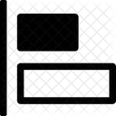 Horizontal Align Elements Icon