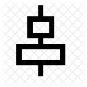 Horizontal Align Center Icon