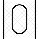 Horizontal Center Align Icon
