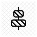 Horizontal Alignment Align Icon