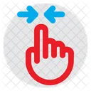 Page Move Finger Hand Icon