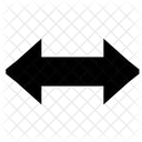 Horizontal Motion Browser Element Cursor Icon