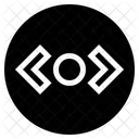 Horizontal Scroll  Icon