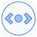 Horizontal Scroll  Icon