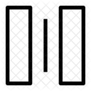 Horizontal Spacing Align Horizontal Spacing Alignment Icon