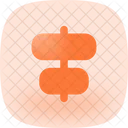 Horizontal Mittig Ausrichten Symbol