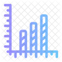 Horizontales Balkendiagramm Balkendiagramm Balkengraph Symbol