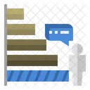 Horizontales Balkendiagramm  Symbol