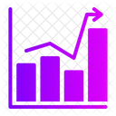 Horizontales Diagramm  Symbol