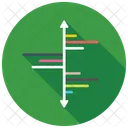 Horizontal Diagramm Multi Symbol