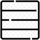 Horizontales Layout  Symbol