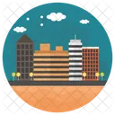 Skylines Edificios Altos Edificios Modernos Icon