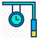 Horloge De Gare Horloge De Gare Horloge Suspendue Icon