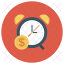 Horloge Especes Delai De Paiement Icon