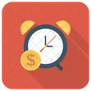 Horloge Especes Delai De Paiement Icon