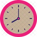 Horloge Analogique De 8 Heures Date Limite Horloge Icon