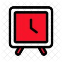 Horloge De Bureau Petite Horloge Heure Icône