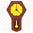 Horloge Murale Garde Temps Dispositif De Chronometrage Icon