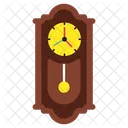 Horloge Murale Garde Temps Dispositif De Chronometrage Icon