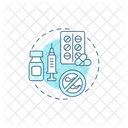 Hormonal contraceptives  Icon