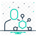 Hormone Hexagon Chemical Icon