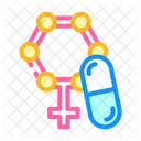 Hormones Medicines Pharmacy Icon