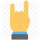 Horn Finger Sign Icon