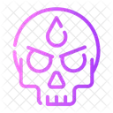 Skull Skeleton Horn Icon