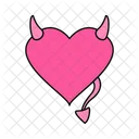 Horned heart  Icon
