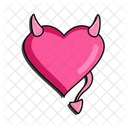 Horned heart  Icon