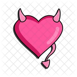 Horned heart  Icon