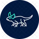Horned Lizard Hornedlizard Reptile Icon