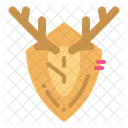 Horner Jagd Trophae Symbol