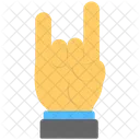 Horn Finger Zeichen Icon