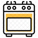 Horno Cocina Microondas Icono