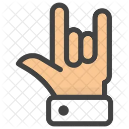 Horns Hand Emoji Icon