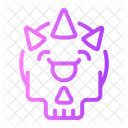 Skull Horns Skeleton Icon